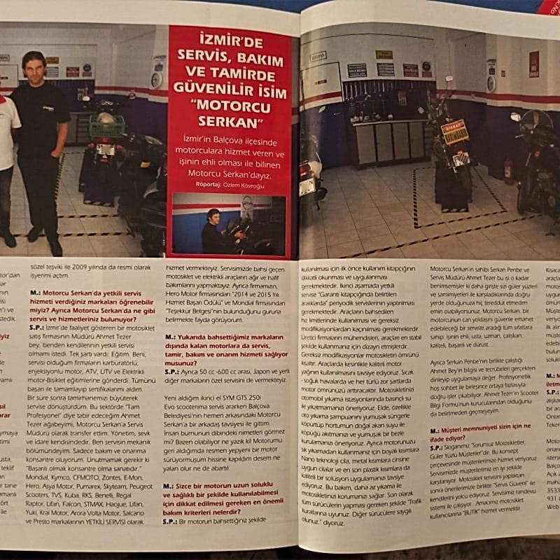 Motoron Dergisi Röportaj